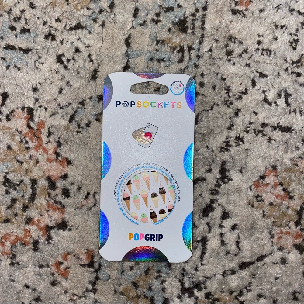 ice cream popsocket